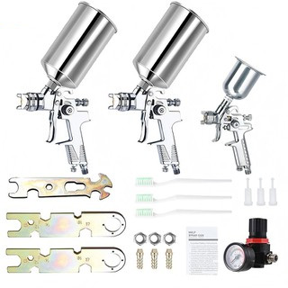 refinished painting lvlp spray gun H-970PH2000 set